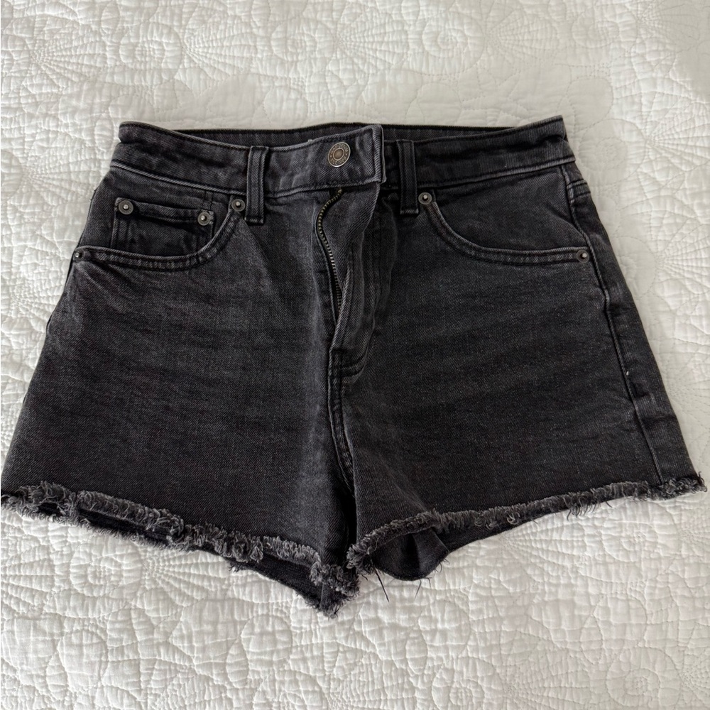 GAP Women's Dark Gray Jean Shorts